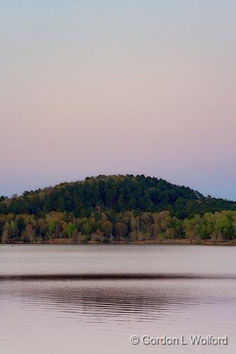 Grenada Lake Dusk_46919.jpg - Photographed near Grenada, Mississippi, USA.